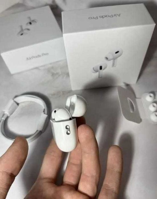 Беспроводные наушники аірподс pro 2 с активным шумоподавлением!!