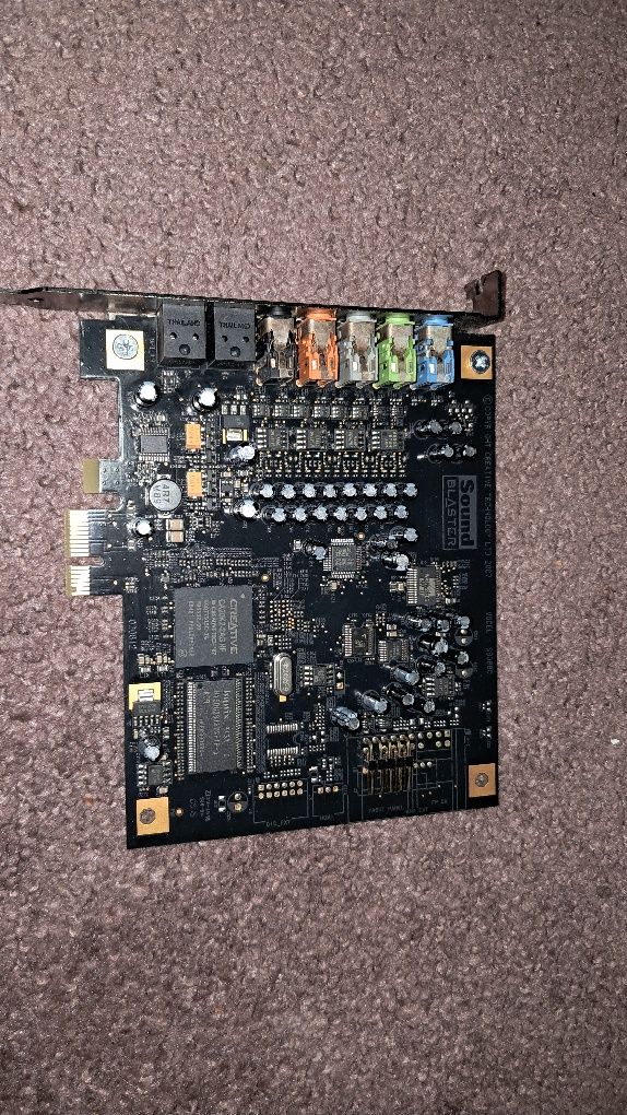 Creative SB X-Fi Titanium, PCI-E x1, 7.1, ASIO 2.0, 24/192, SB0880