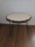 Stolik loft kawowy
