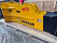 Młot hydrauliczny wyburzeniowy SOOSAN SB131, 2833kg do koparki 30-45t