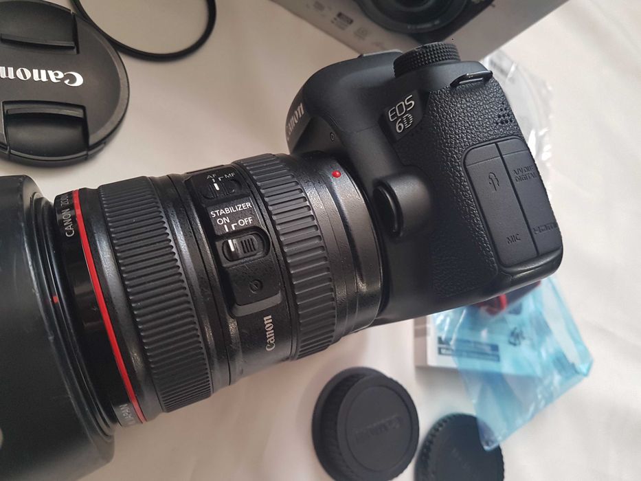 Canon EOS 6D + obiektyw ilość zdjęć 57 tys.