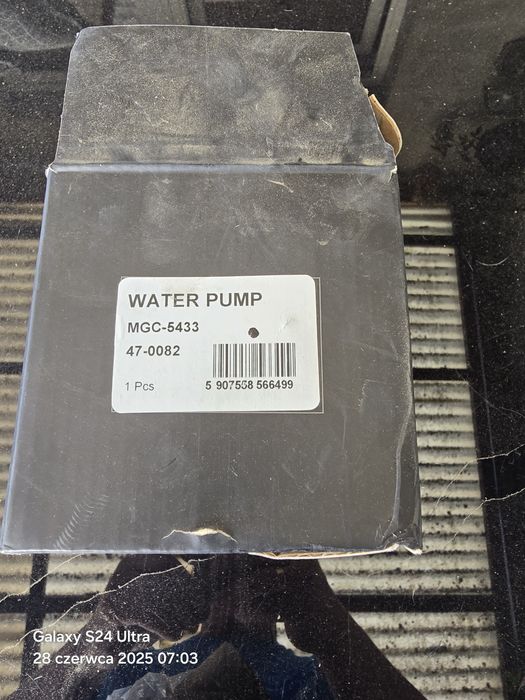 Rozrząd, pompa wody, imbus napęd pompy oleju