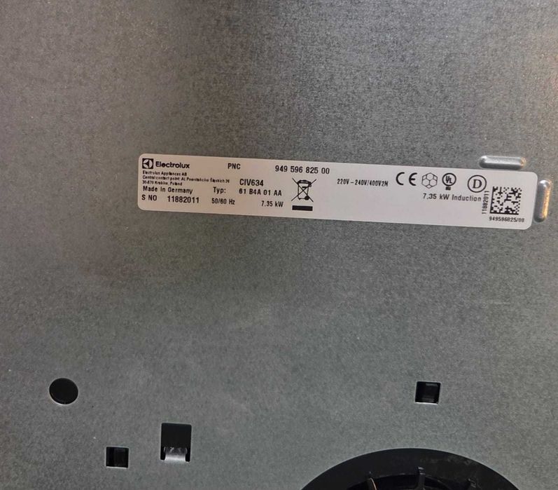 Płyta indukcyjna Electrolux CIV634