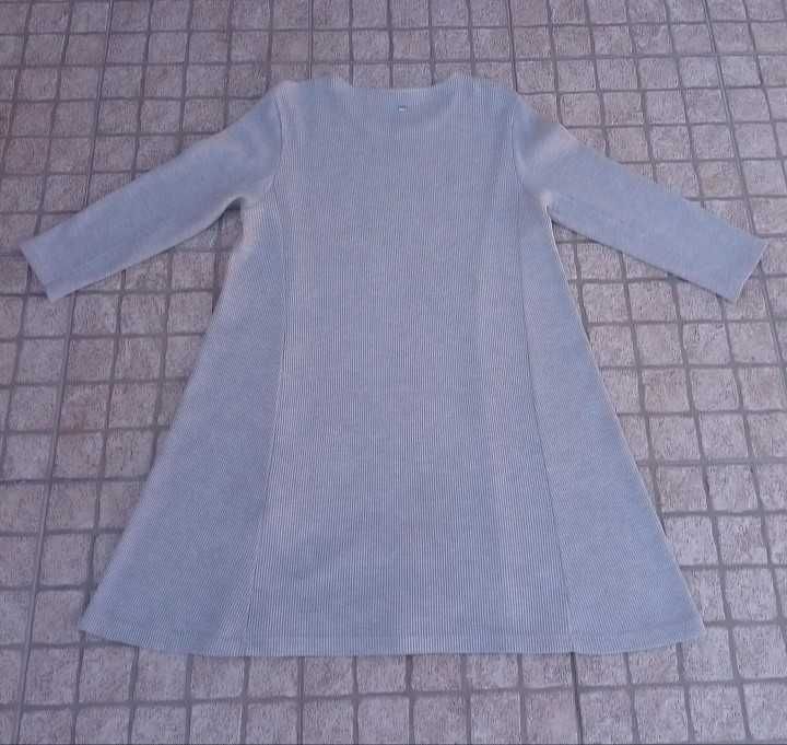 Vestido Tiffosi Novo cinzento meia manga