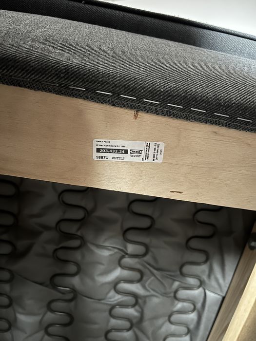 Fotel uszak Strandmon Ikea