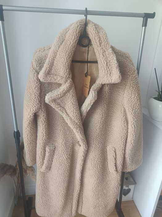 Płaszczyk Teddy beżowy