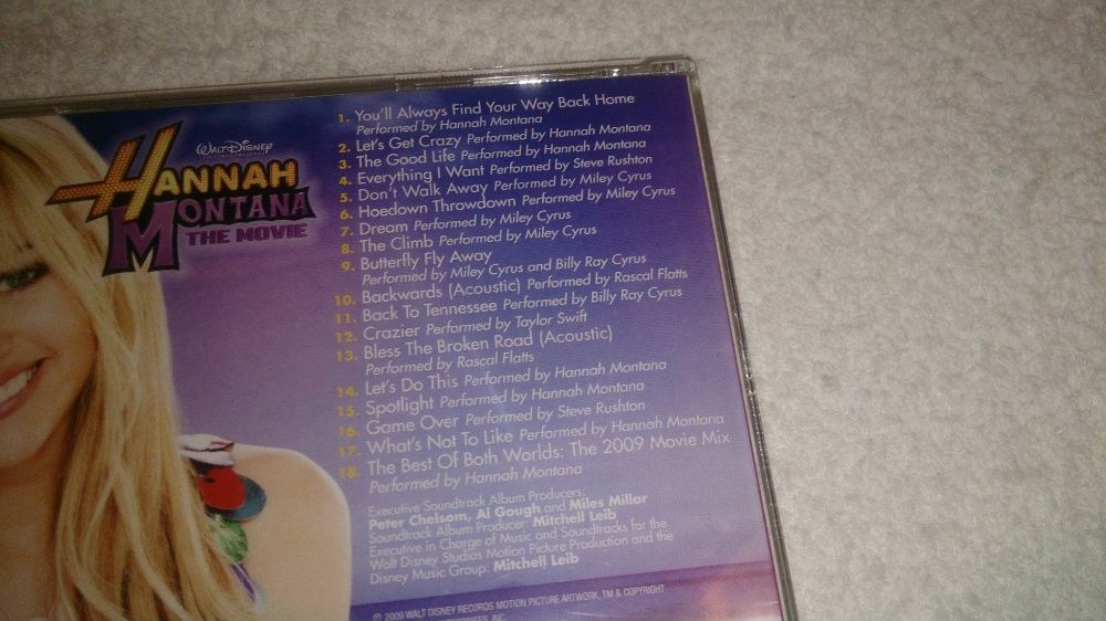 hannah montana - o filme (banda sonora em cd)