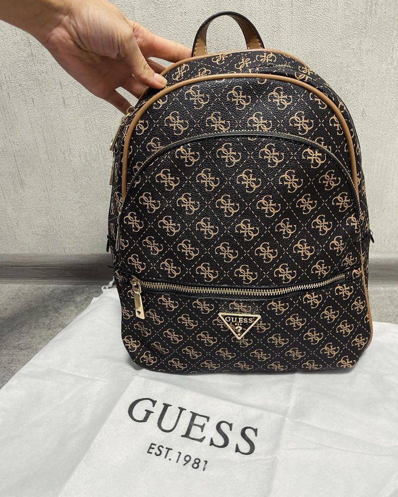 Рюкзак коричневий guess 32 см