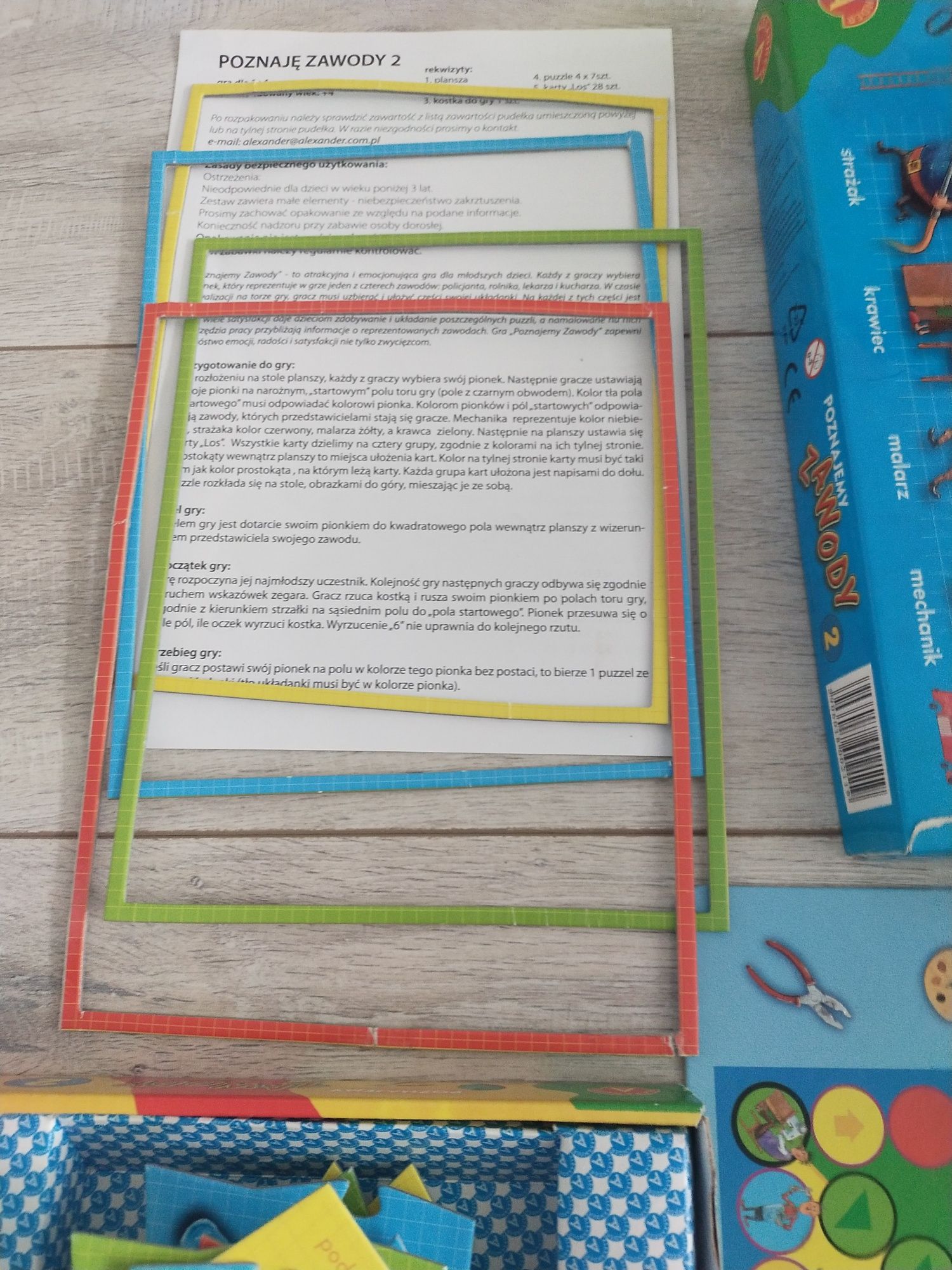 Gra z puzzlami dla młodszych dzieci