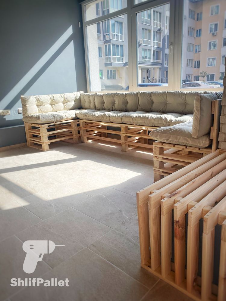 Мебель из поддонов Лавочки , дивани