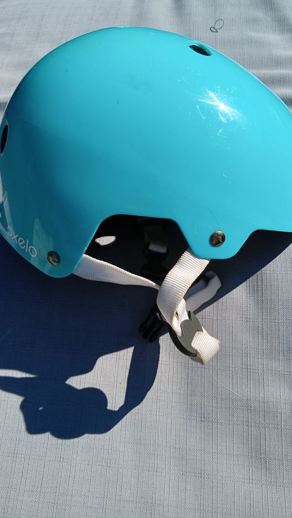 Kask oxelo torquoise 55-58cm,  hełm na rower, rolki i deskorolkę