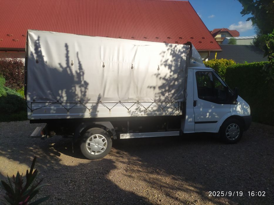 Ford transit MK7 2012 skrzynia + plandeka