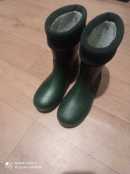 Дитячі гумові чоботи, розмір 34
