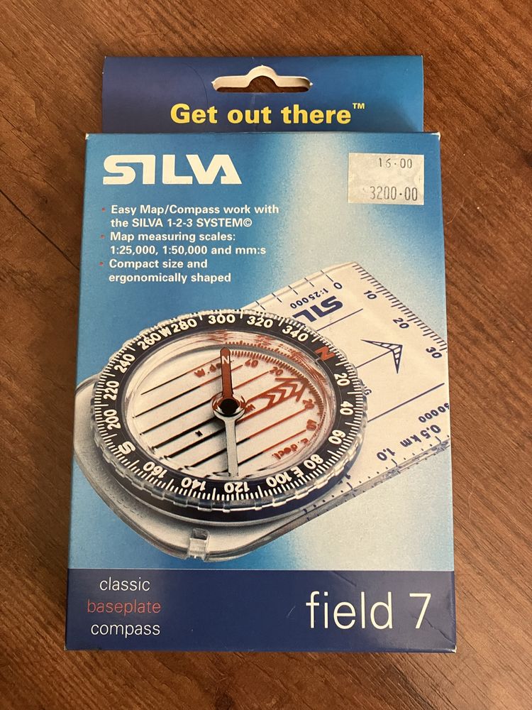 Bússola Silva Field 7 como nova