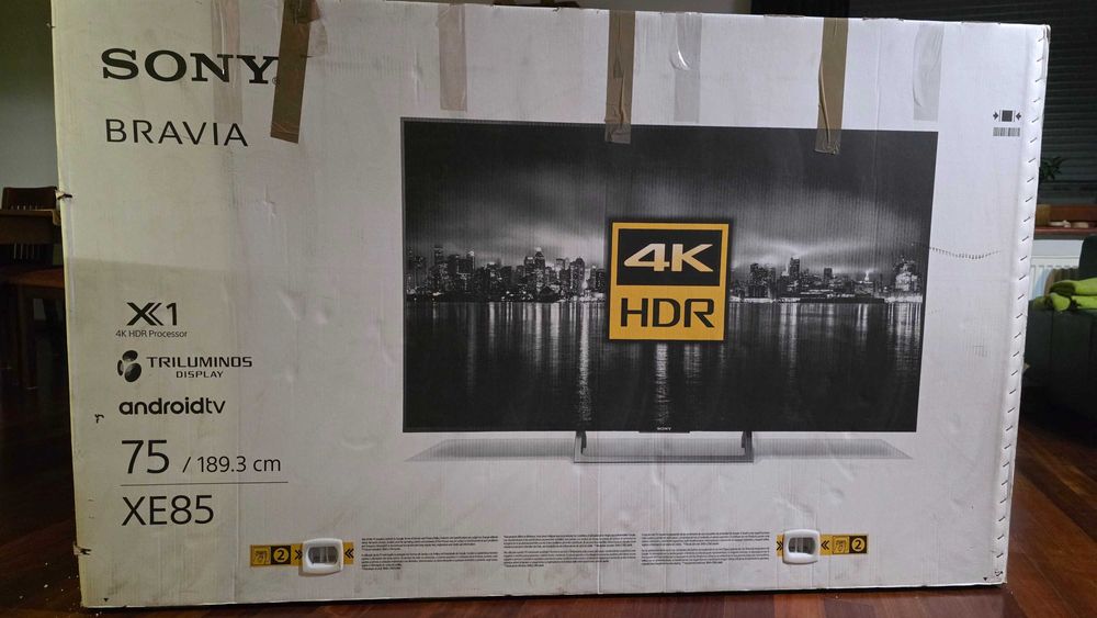 Sony bravia 75 cali