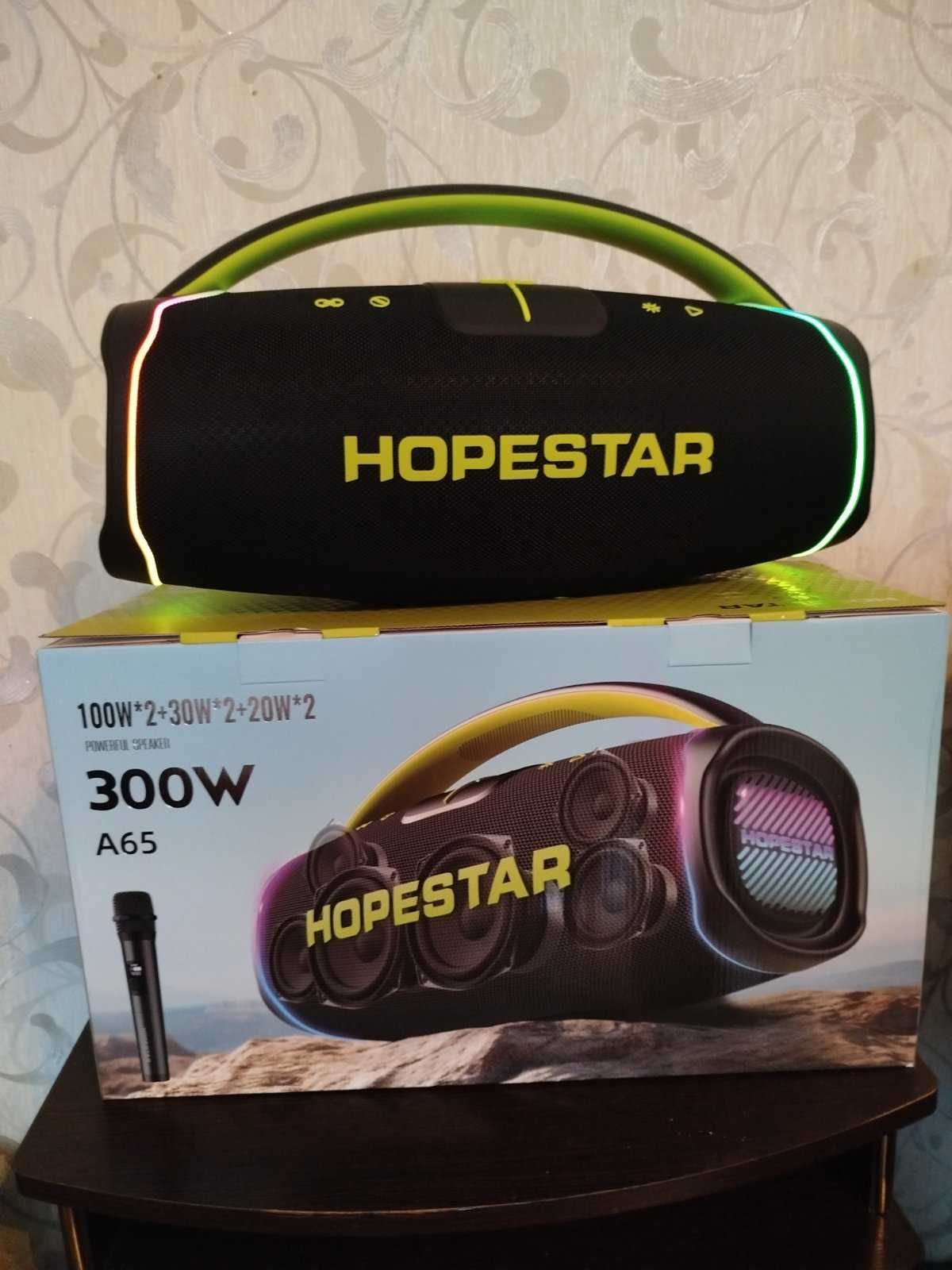 Hopestar A65 - 300W Bluetooth колонки чорні (Оригінал) Є в наявності