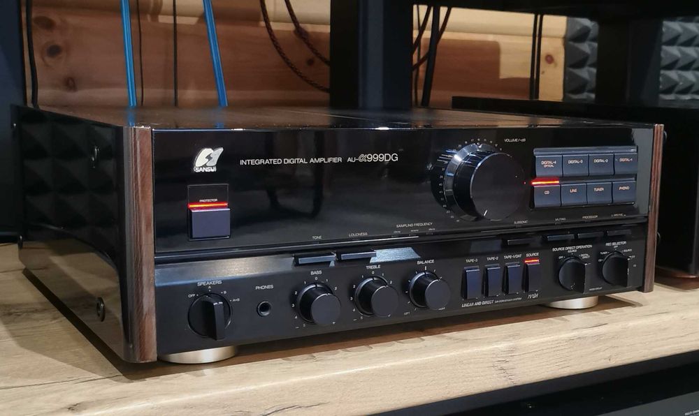 wzmacniacz SANSUI AU 999DG - PILOT