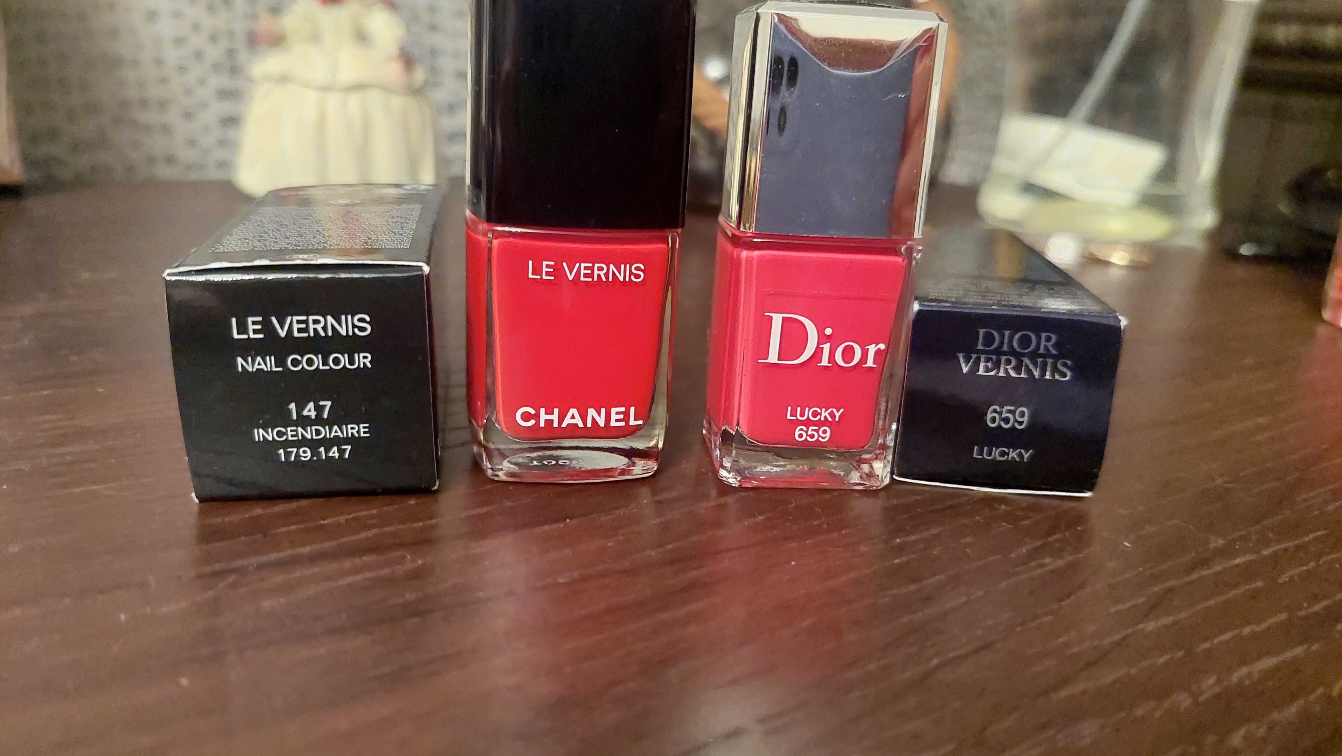 Лаки Chanel , Dior 659, OPI, Douglas