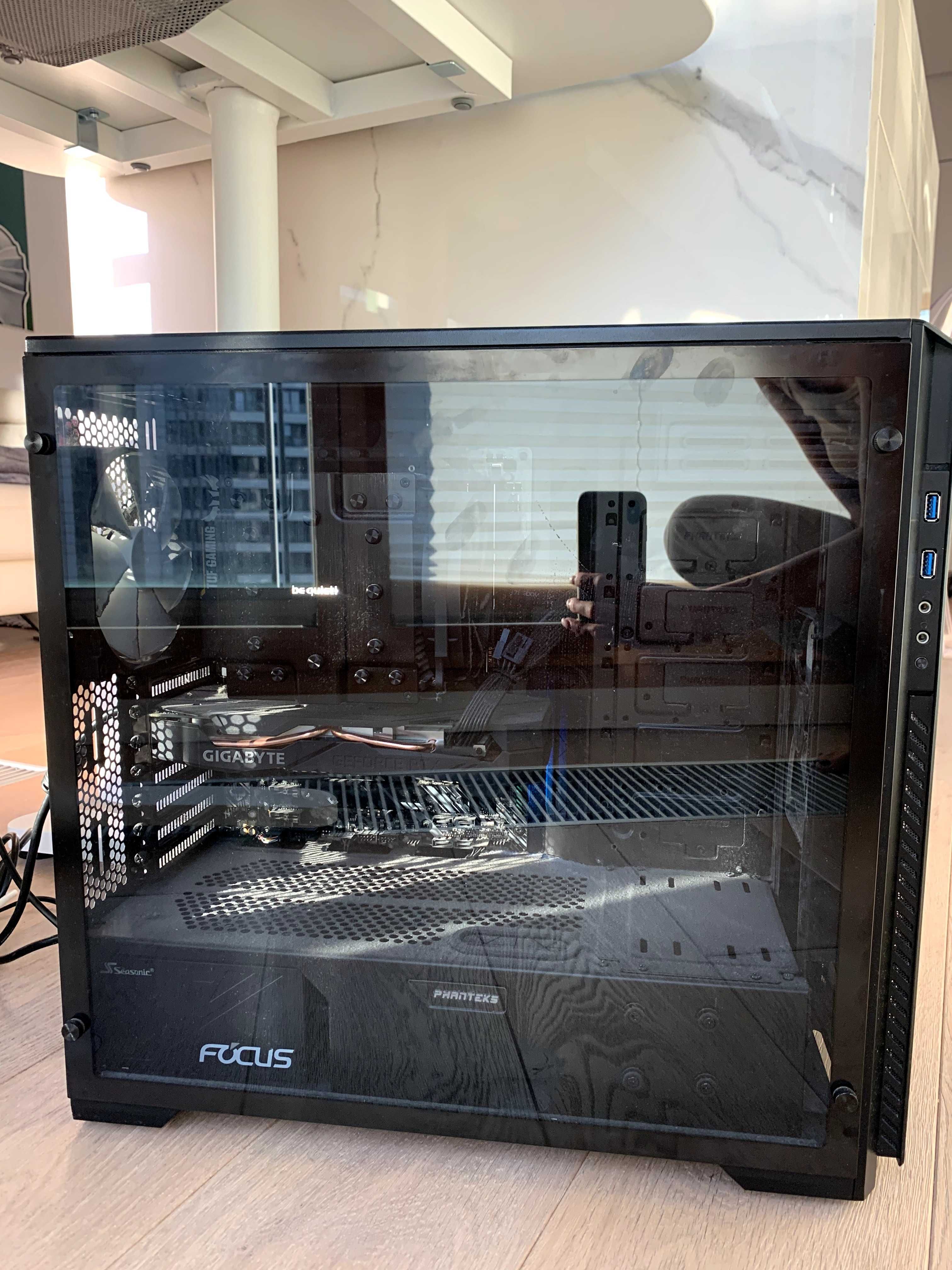 Komputer GAMINGOWY/WIZUALIZACJI Ryzen 3900X, RTX 2060, 32 RAM, 512+256