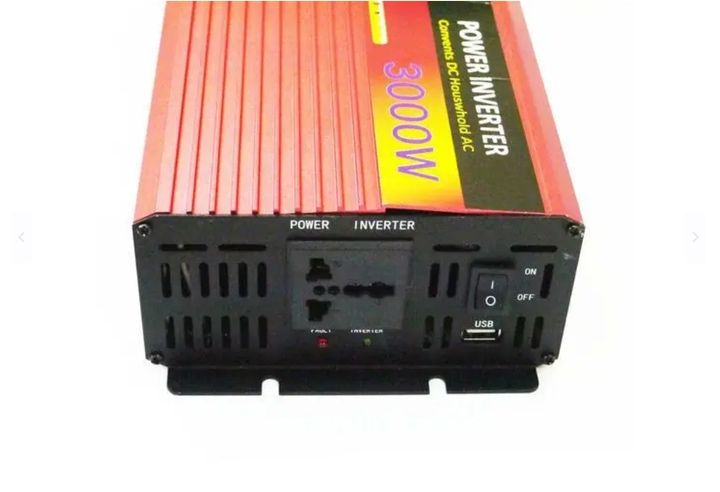 Перетворювач напруги, струму AR 3000W, 12-220V AC/DC,