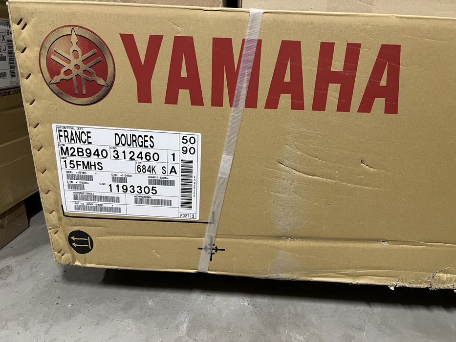 Човновий двигун Yamaha Ямаха 15FMHS