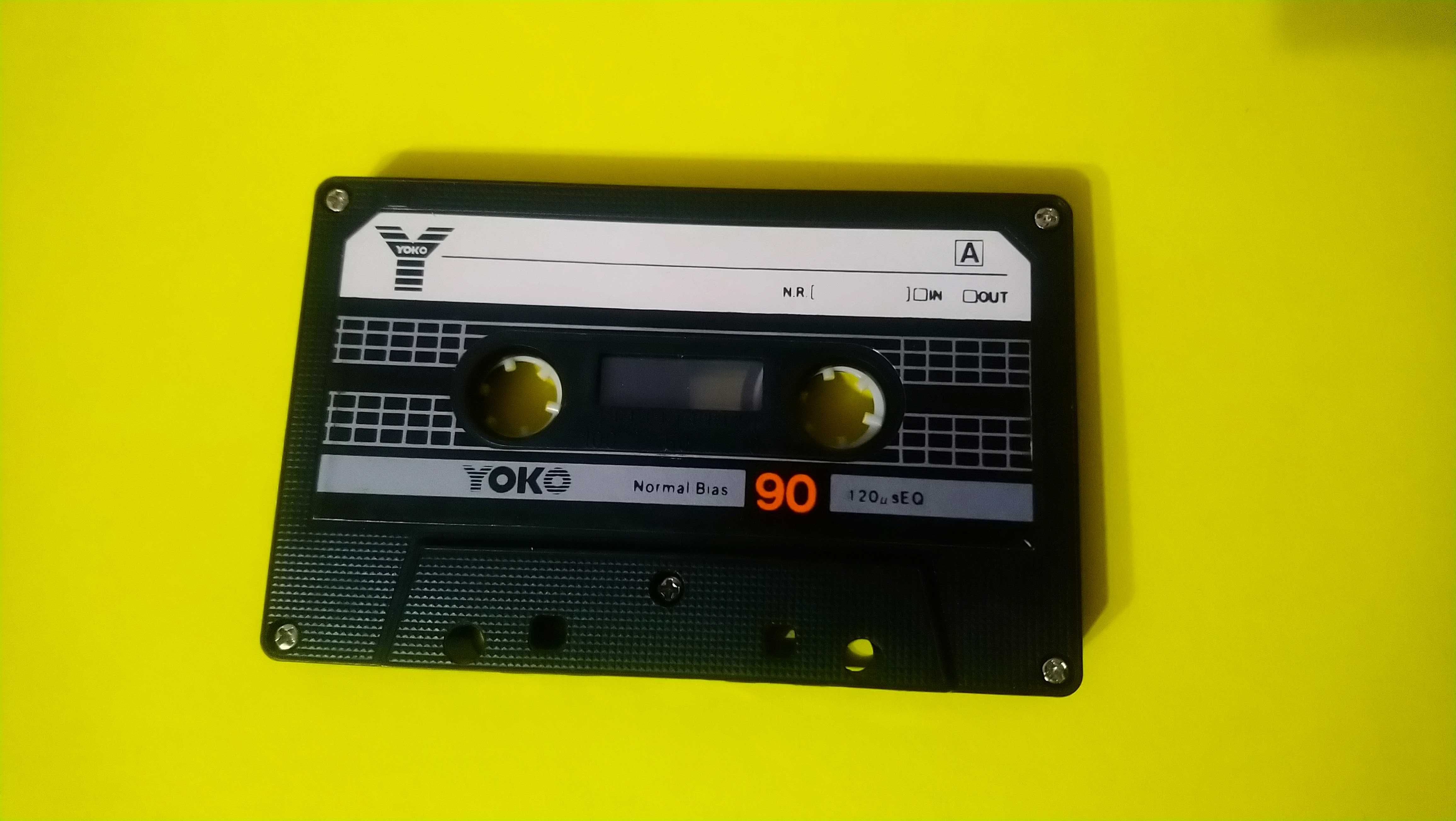 Аудиокассета, аудіокасета, аудио кассета, касета YOKO-90