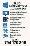 Usługi informatyczne i komputerowe, naprawa - Łęczna
