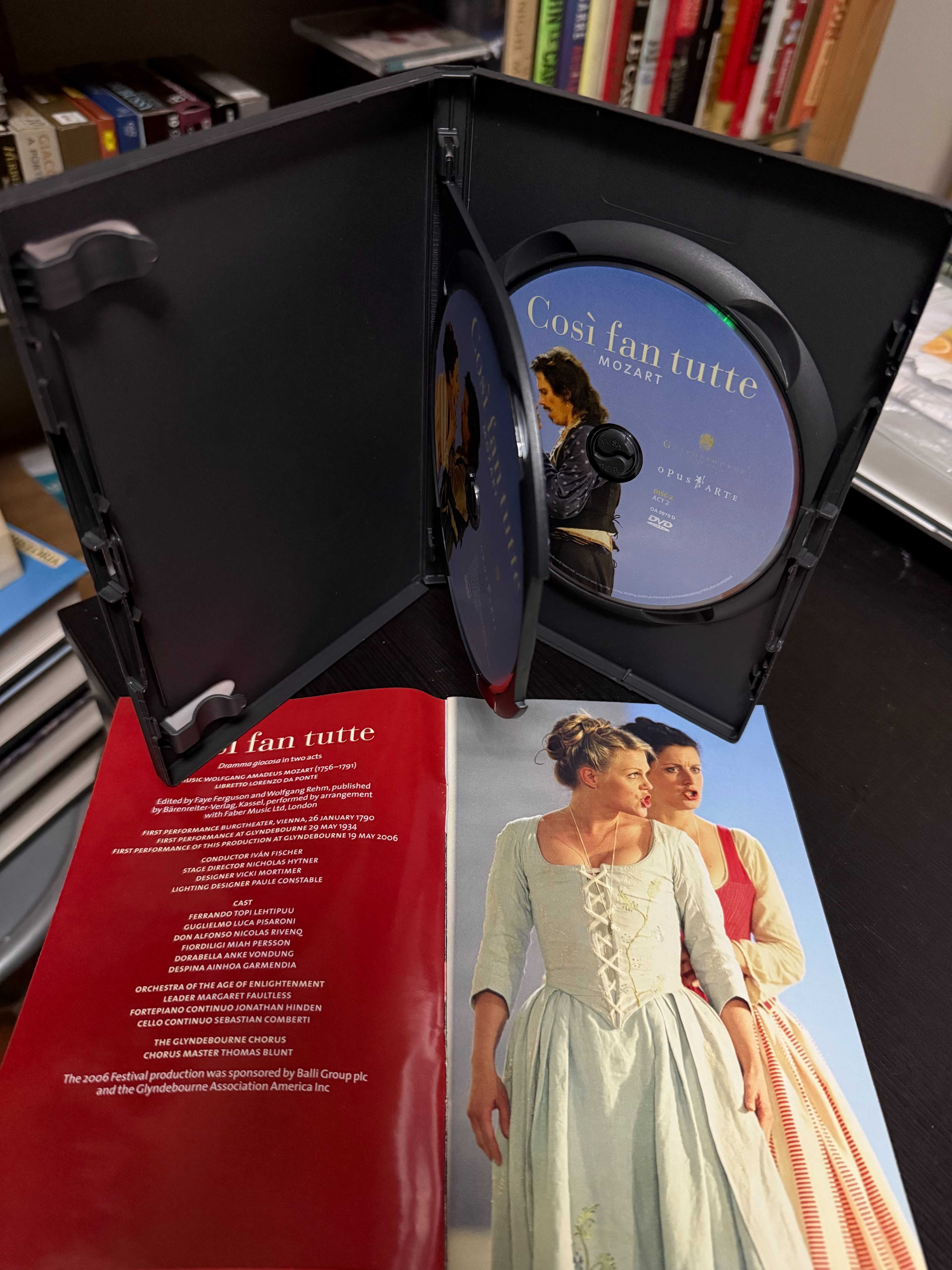 Mozart – Così Fan Tutte – Lehtipuu, Pisaroni, Persson – Ivan Fischer