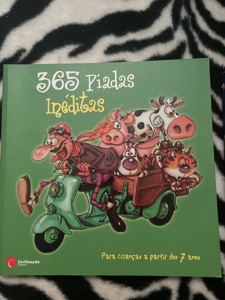 “365 piadas inéditas” e “365 piadas novas”