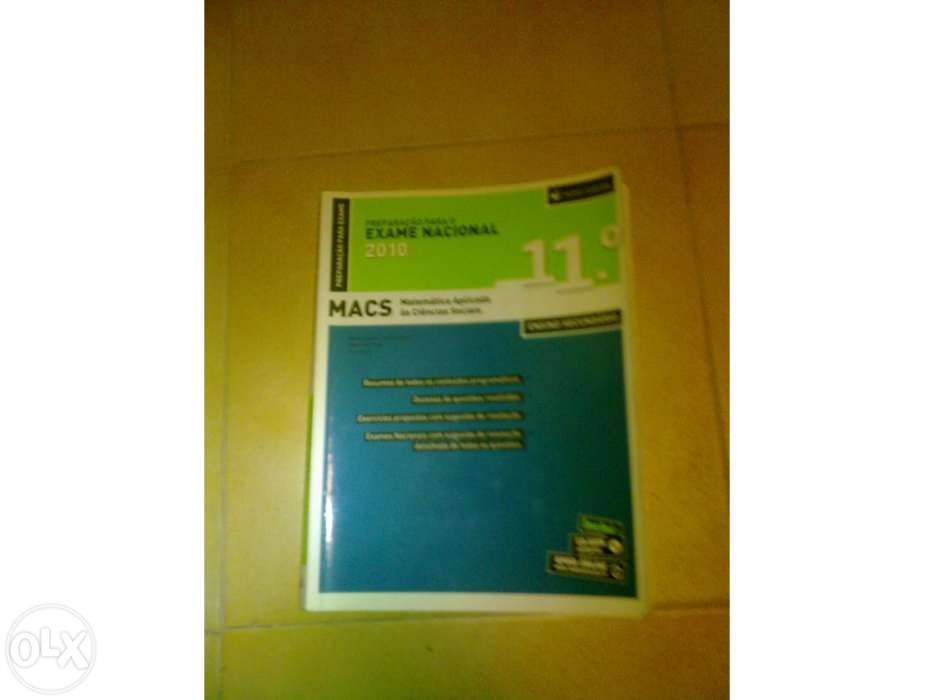 Vendo livro de preparação para o exame de MACS