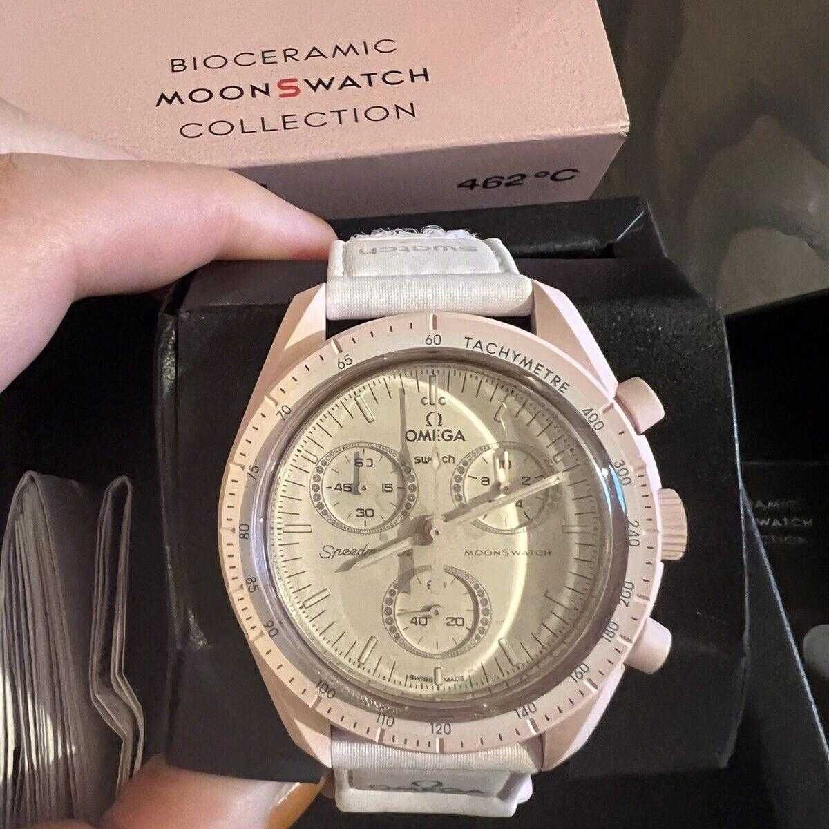 SO33P100 - Omega x Swatch Wenus w Detalach