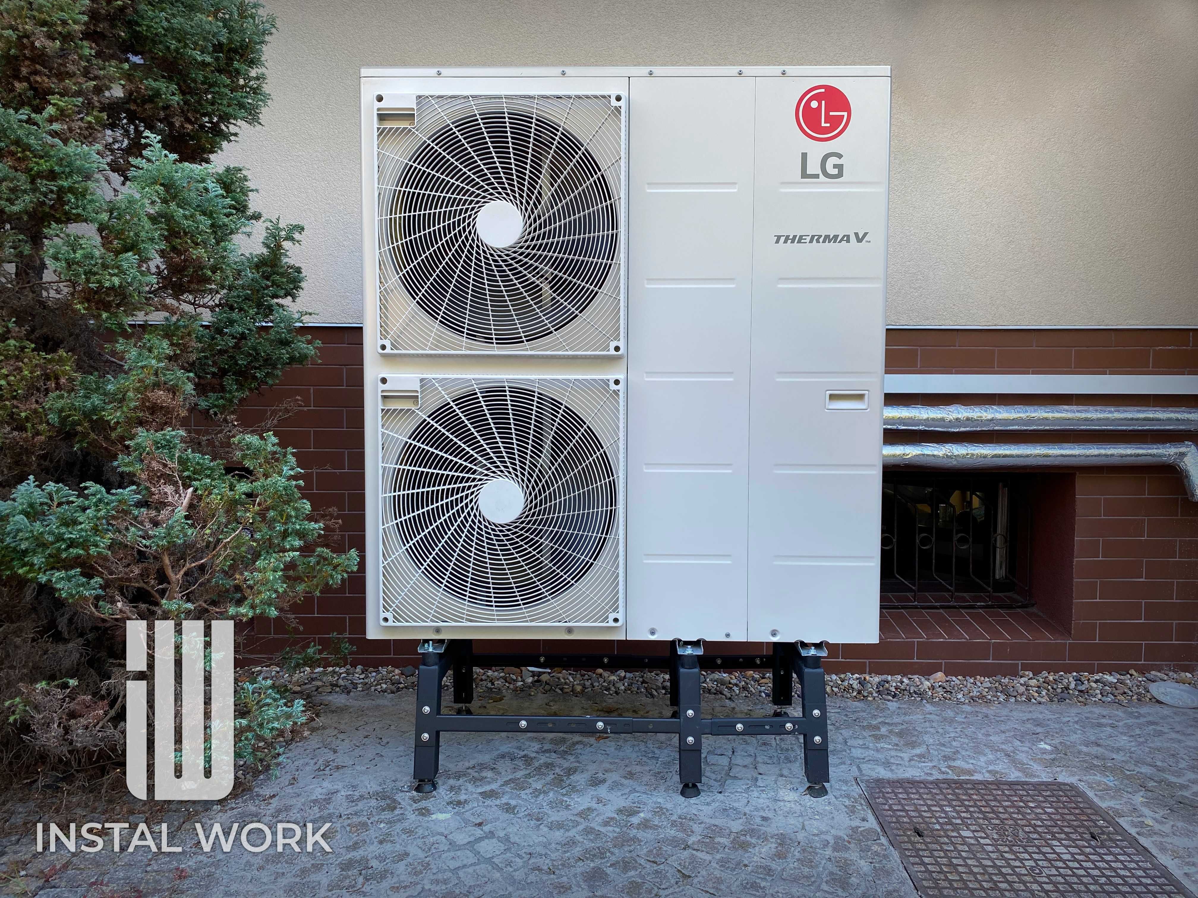 Zestaw na nowy dom >160m2 pompa ciepła LG 7 kW + zbiorniki z MONTAŻEM
