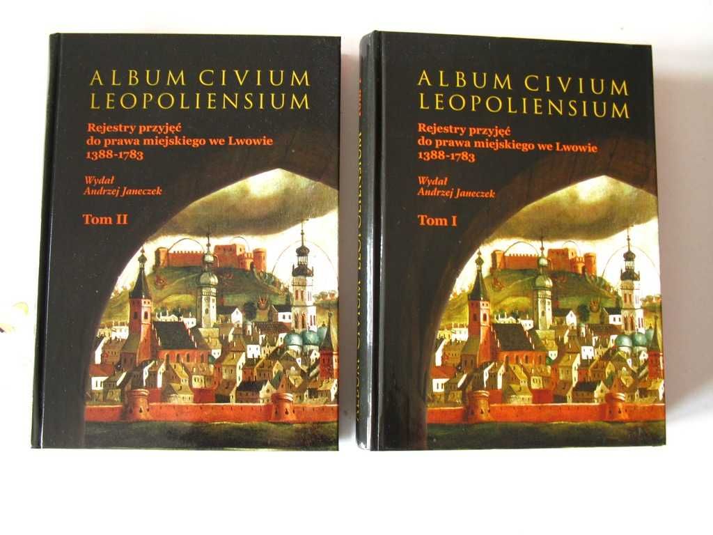 Album Civium Leopoliensium Lwów Ex Libris prof. Jerzy WYROZUMSKI
