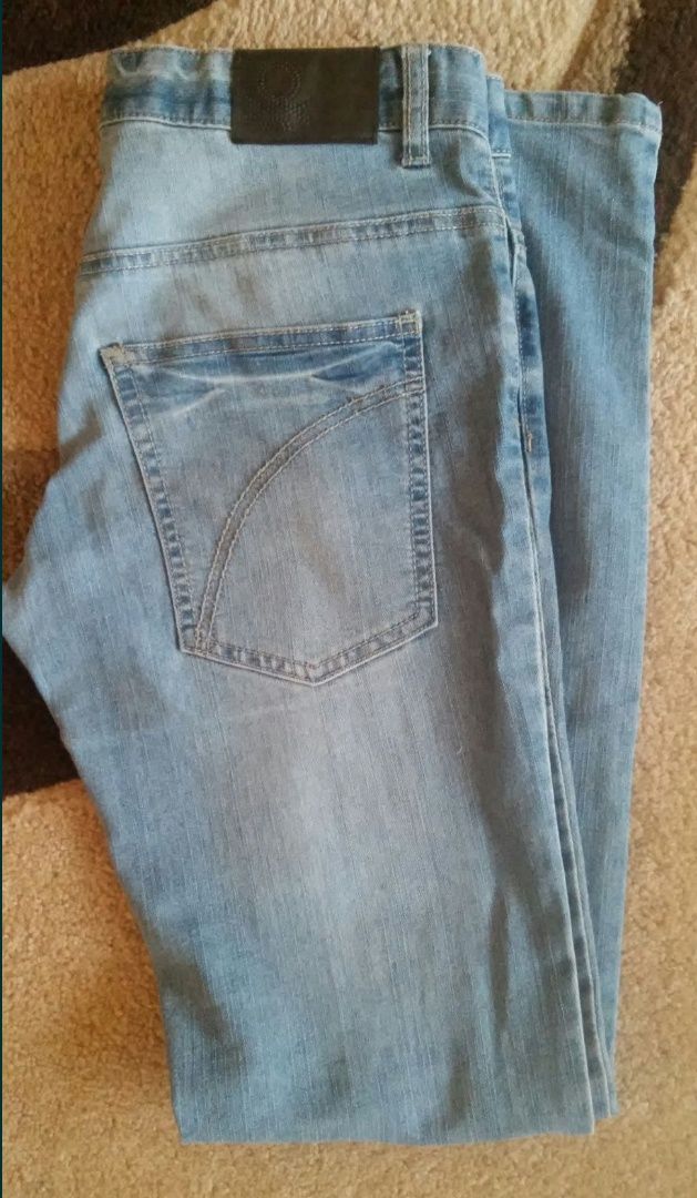 Jeansy benetton r.152/164