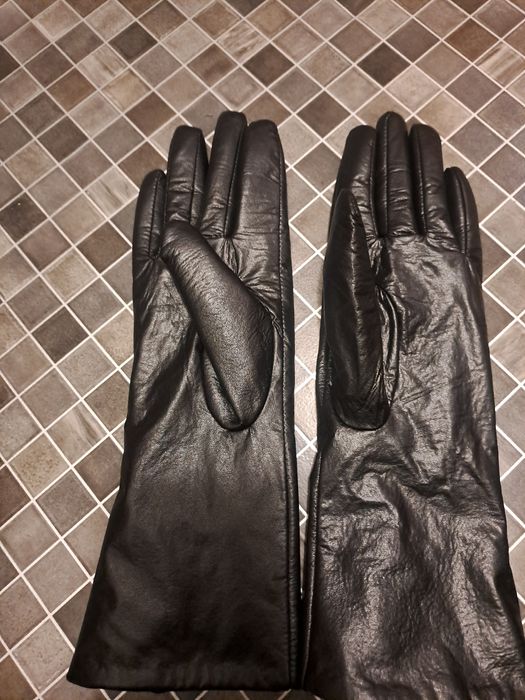 Rękawiczki czarne L Alardo skórzane