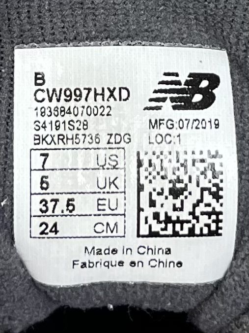 New Balance 997H кроссовки 37 размер женские спортивные серые