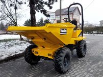 WYNAJEM - Wozidło budowlane obrotowe (wywrotka, koleba) THWAITES 3t