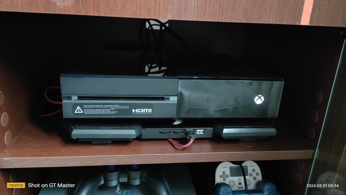 Zestaw Xbox One + PAD+ kierownica