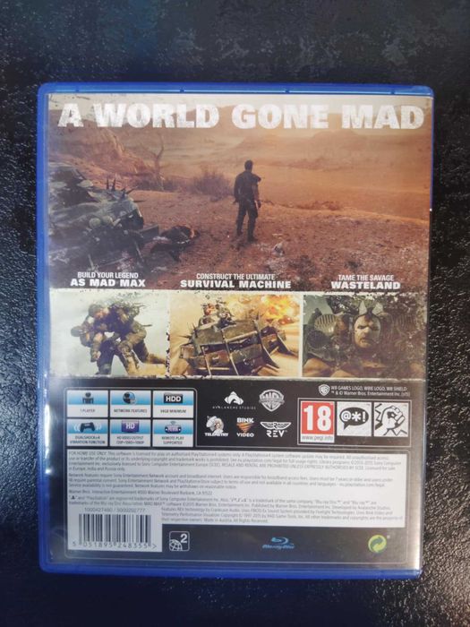 Mad Max PS4 Polskie napisy