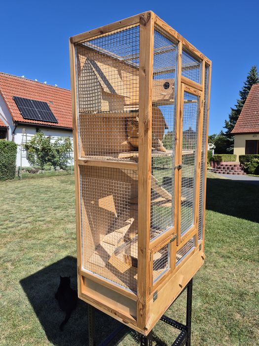 Klatka dla wiewiórki, szczurków lub szynszyli