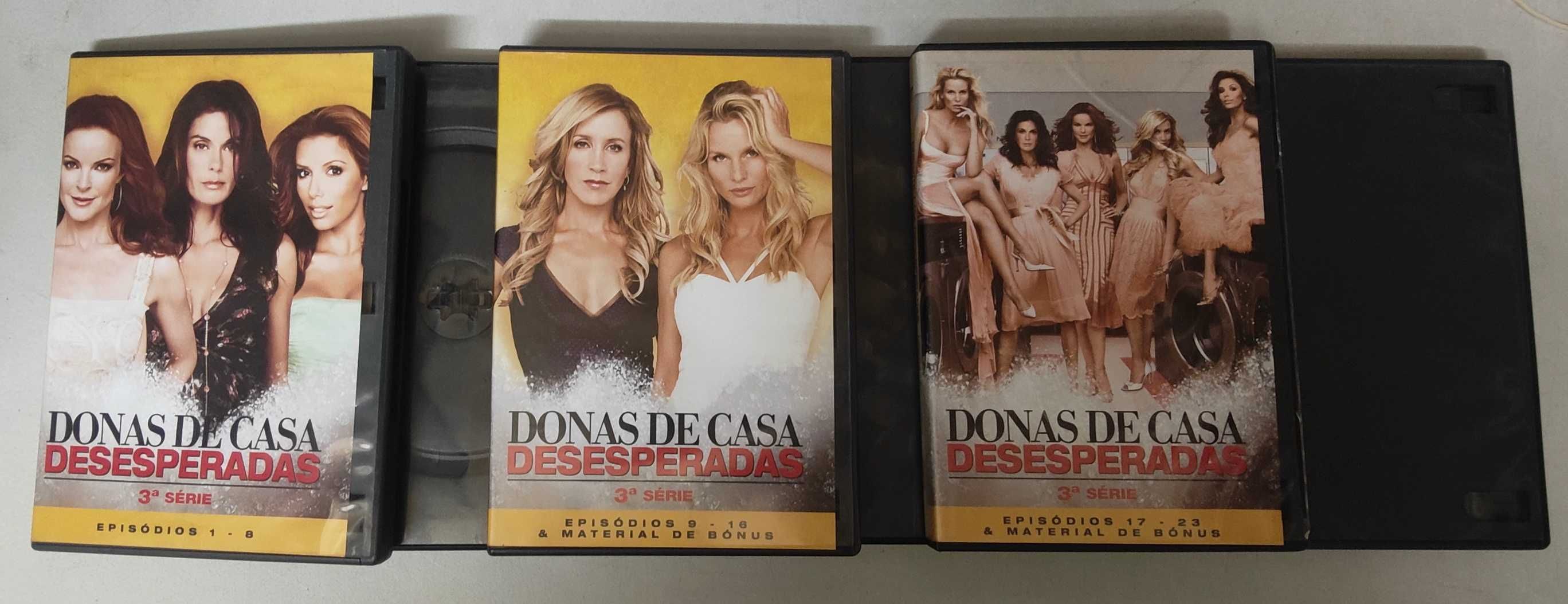 S5-DVD séries - Bones;  donas de casas desesperadas; Sem rasto