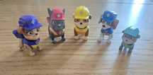 Figurki piesków z serii psi patrol z filmu "Rubble I jego ekipa"