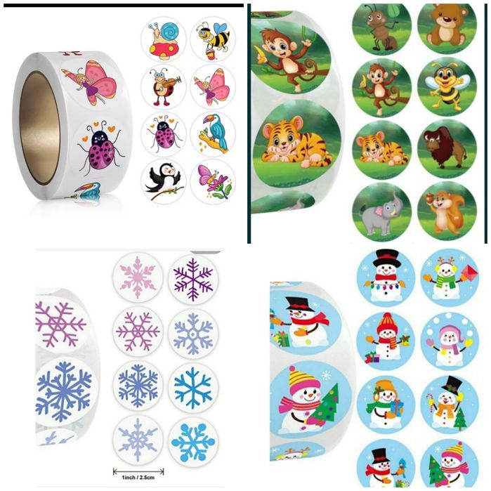 Наклейки - Этикетки  - Декор - Дизайн.