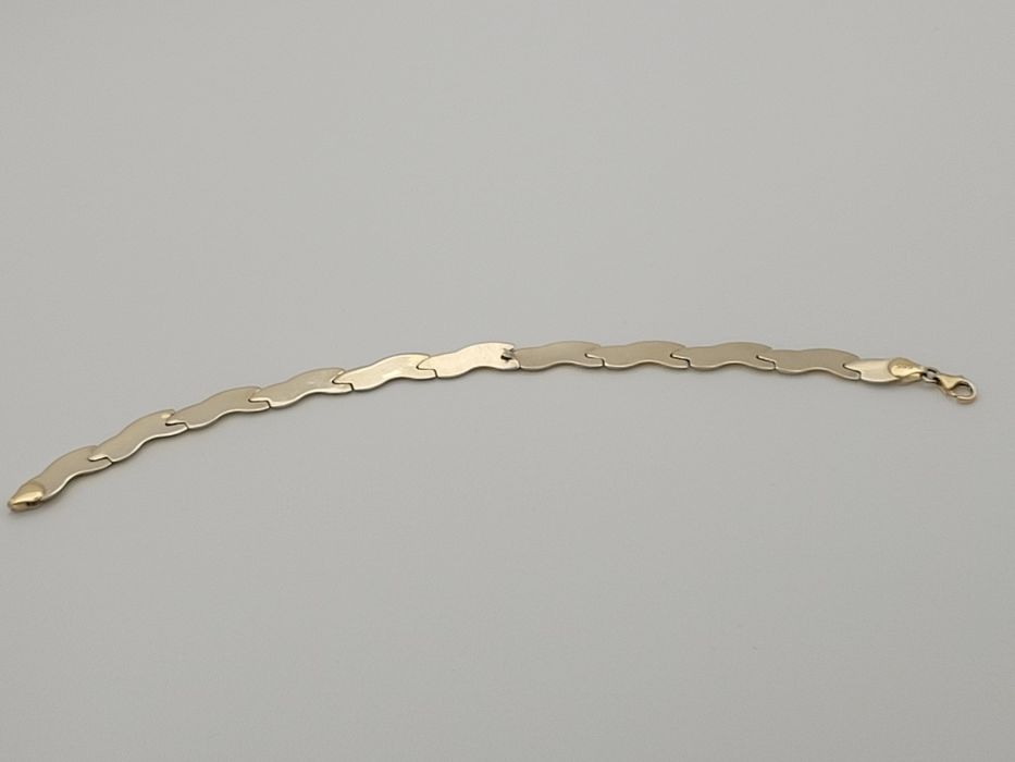 Nowa Złota bransoletka złoto próby 585, rolex 2 kolory Złota