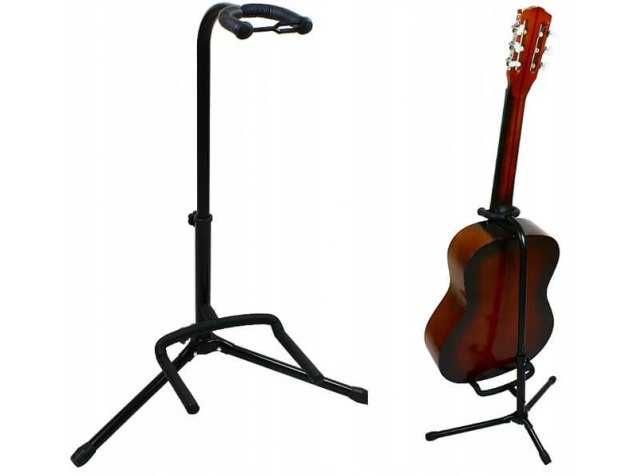 Zestaw pokrowiec futerał na gitarę + statyw na gitarę