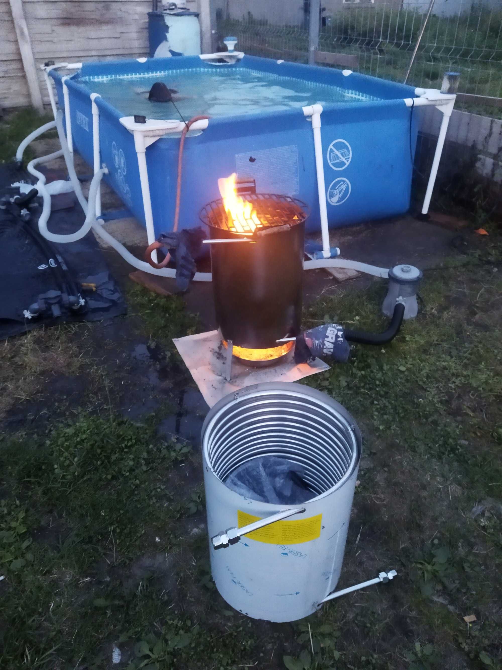 Piec do basenu,jakuzii , grill