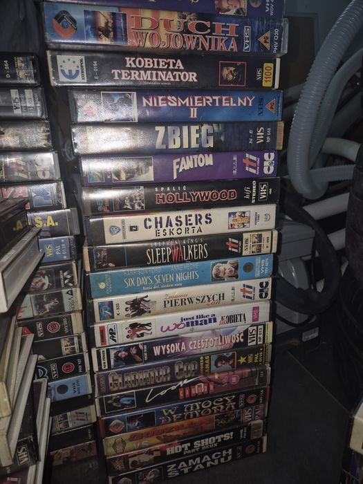 Kasety vhs okazja