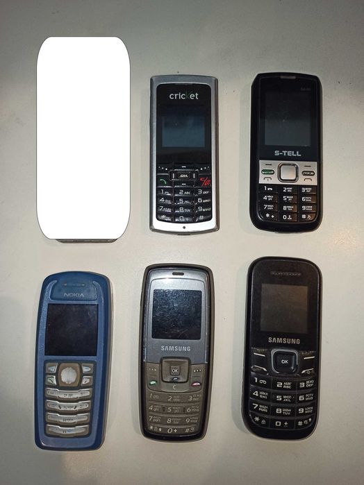 Мобильные телефоны cricKet J88B, S-Tell S2-00, Samsung и др.
