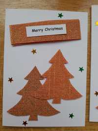 Kartki świąteczne Merry Christamas i Frohe Weihnachten