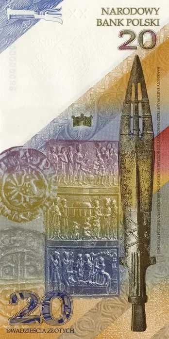 20 zł Tysiąclecie koronacji Bolesława Chrobrego banknot NBP